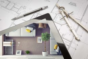 HOME Immobilien - Grundriss für das Erdgeschoss